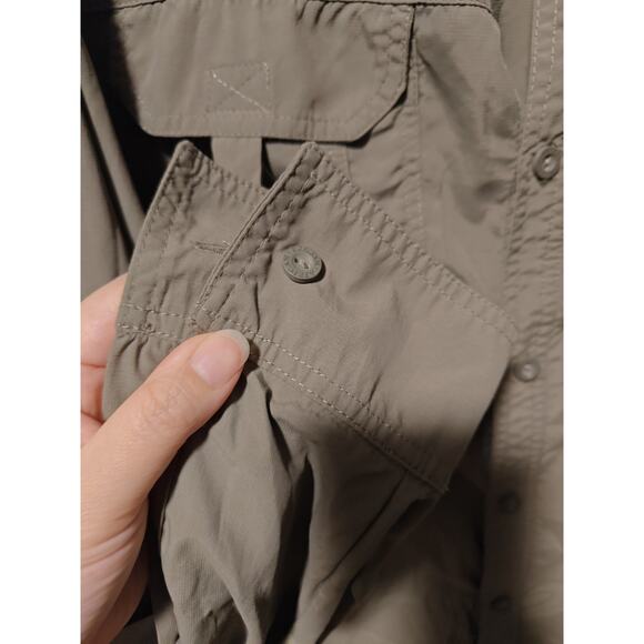 Thornbush Luxury Game Lodge Collective Outdoor Hunting Olive Work Shirt Sz 2XL - Picture 7 of 8